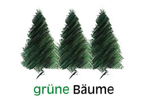 Grüne Bäume